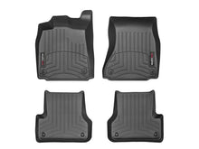 Load image into Gallery viewer, WeatherTech FloorLiner DigitalFit Front and Rear Floor Mats, Black - Part Number WET445641-443742