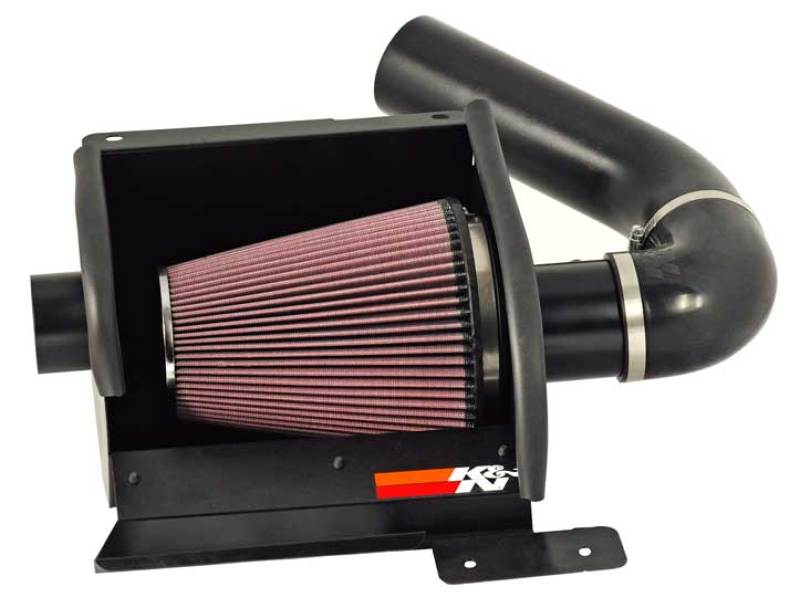 K&N Engineering High-Flow Cold Air Intake System for 2008 Ford E-Series with 6.8L V10 - Part #knn77-2570KTK