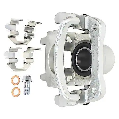 CQ Premium Disc Brake Caliper with Bracket Standard Replacement Front - 19-B6035