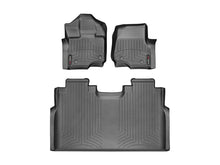 Load image into Gallery viewer, WeatherTech FloorLiner DigitalFit for 2015-2016 Ford F-150 SuperCrew * Front and Rear All-Weather Carpet Floor Mats