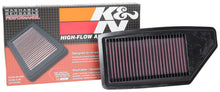 Load image into Gallery viewer, K&amp;N Engineering High-Flow Drop-In Air Filter for 2019-2022 Honda Insight Part Number KN-33-5090