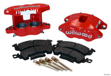 Load image into Gallery viewer, Wilwood D52 Front Caliper Kit - Red with 2.00-inch Pistons for 1968-96 GM Vehicles