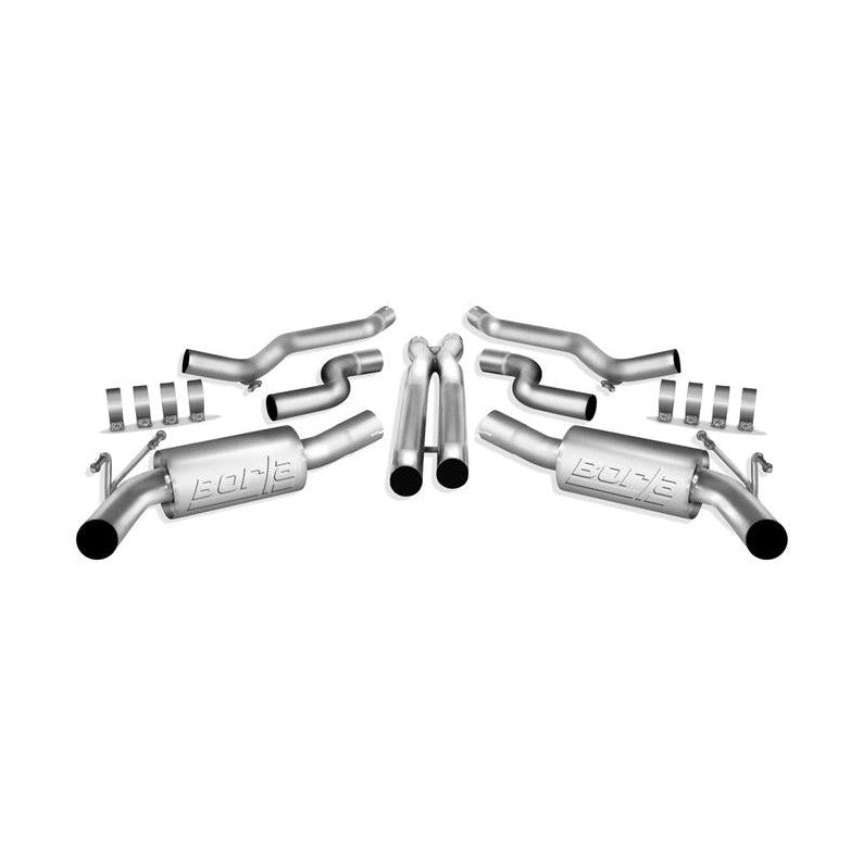 Borla ATAK Cat-Back Exhaust System for 2010-2013 Chevrolet Camaro SS with Ground Effects Package