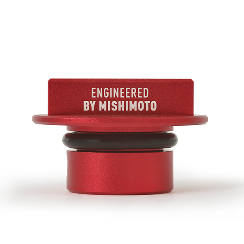 Mishimoto LS Engine Hoonigan Oil Filler Cap - Red with Bottle Opener Multi-Tool Keychain