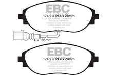 Load image into Gallery viewer, EBC Ultimax D1633 OEM Replacement Brake Pads for Volkswagen Passat, CC, GTI