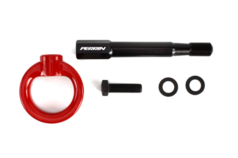 Perrin Performance Front Tow Hook Kit for Subaru WRX, STI, BRZ, and Toyota 86 * Red