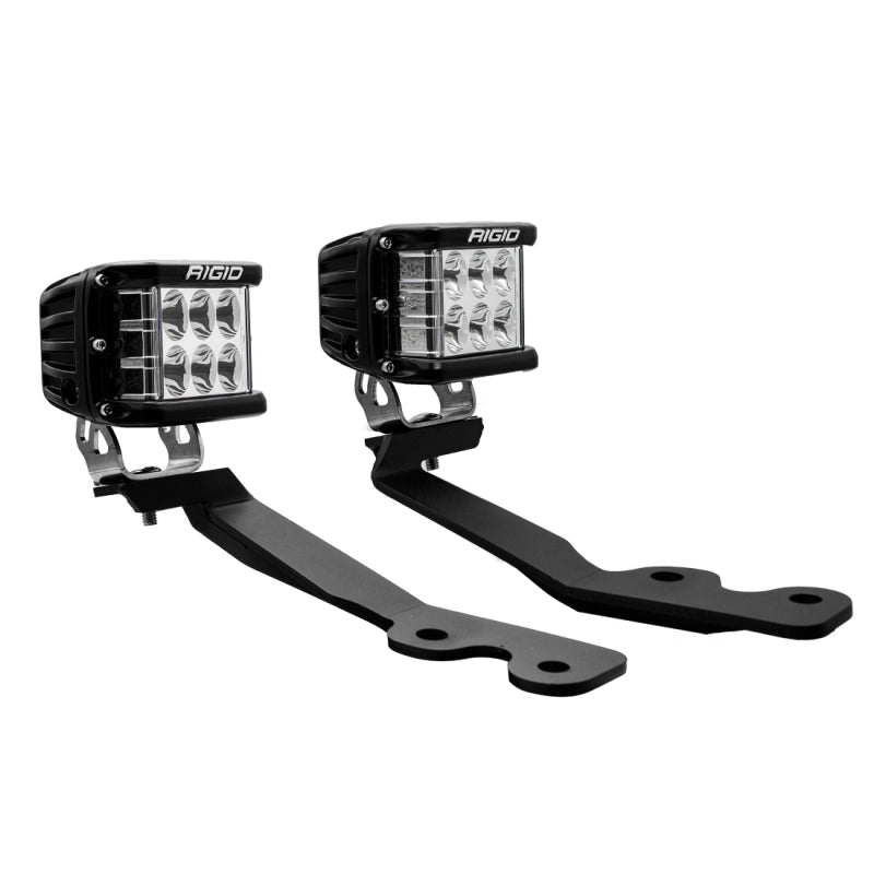 Rigid Industries 2022+ Toyota Tundra A-Pillar Lighting Kit with D-SS Lights and Mounts