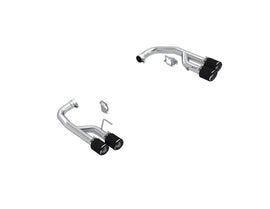 MBRP Armor Pro Series Axle-Back Exhaust System for 2024-2026 Ford Mustang GT with Quad Carbon Fiber Tips