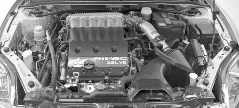 K&N Engineering 69-6502TR Cold Air Intake System for Mitsubishi Eclipse 3.8L V6