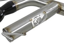 Load image into Gallery viewer, aFe Mach Force XP 3-Inch Stainless Steel Axle-Back Exhaust System with Black Tips for BMW 135i (2008-2013) - Part Number AFE49-36302-B