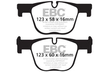 Load image into Gallery viewer, EBC Yellowstuff Rear Brake Pads for BMW 3 Series F30 2014-2015 | High-Performance Street and Track Use