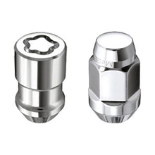Load image into Gallery viewer, McGard Chrome Bulge Style Cone Seat Wheel Installation Kit for 5-Lug Vehicles, M12 x 1.5 Thread - Includes 16 Lug Nuts, 4 Wheel Locks, and Key