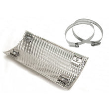 Load image into Gallery viewer, DEI Pipe Shield 6in x 12in - High-Temperature Stainless Steel Heat Barrier for Automotive Applications
