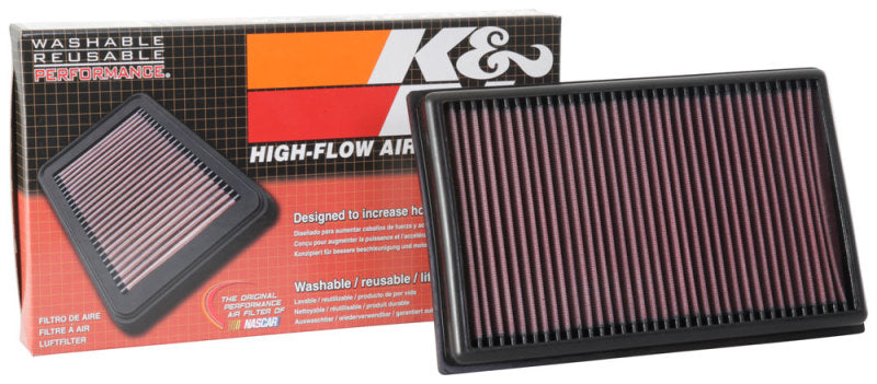 K&N Engineering High-Flow Drop-In Air Filter for 2017+ Audi A3 1.5L L4 * Part Number KN33-3111