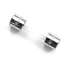 Bussmann GMA-1A 1 Amp Glass Fast Acting Cartridge Fuse, 250V UL Listed, 5-Pack