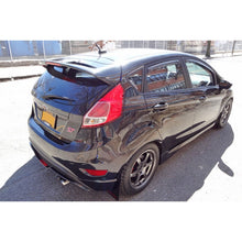 Load image into Gallery viewer, Rally Armor UR Series Black and Red Logo Mud Flaps for Ford Fiesta (2014-2019)