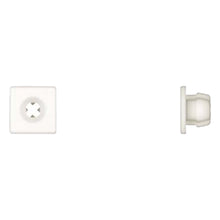 Load image into Gallery viewer, White Plastic License Nuts #14 Screw Size 13/32&quot; Hole