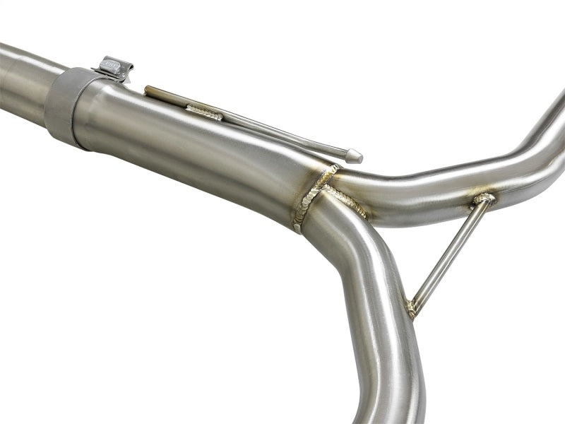 aFe Takeda Dual Cat-Back Exhaust System with Black Tips for Honda Accord 2013-2017