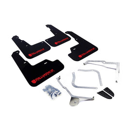 Rally Armor UR Series Mud Flaps for Subaru WRX 2015-2018 – Durable Polyurethane with Red Logo