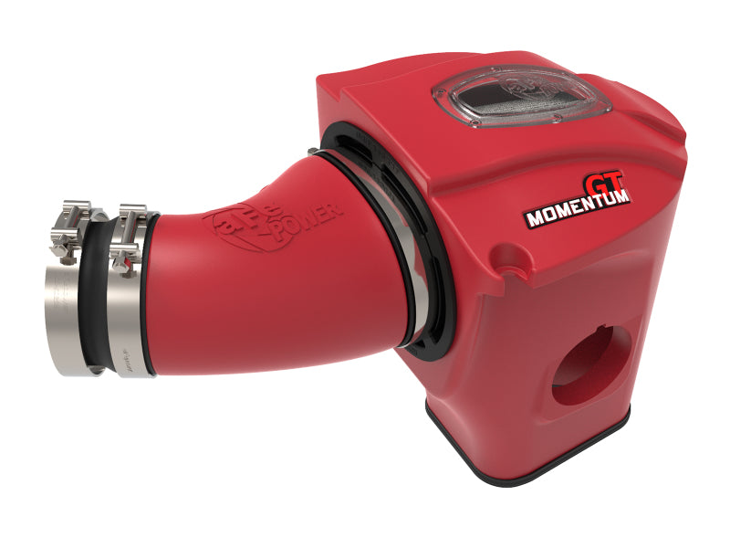 aFe Power Momentum GT Limited Edition Cold Air Intake System for Dodge Challenger/Charger (2011-2015) - Red with Pro DRY S Filter