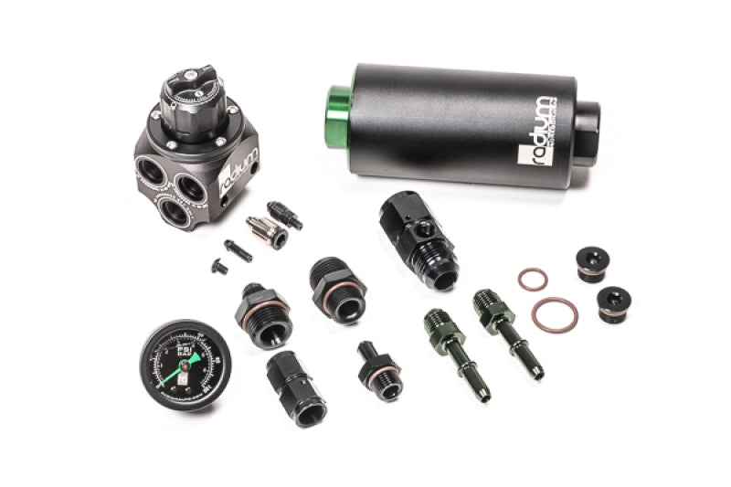Radium Engineering Fuel Pressure Regulator & Filter Kit for BMW E46 M3 (Part Number: rad20-0932-03)