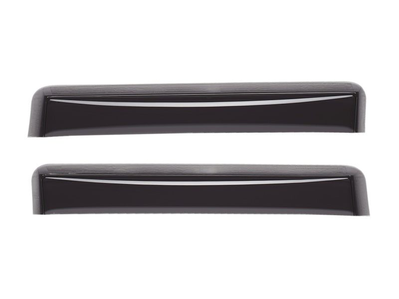 WeatherTech Rear Side Window Deflectors for Chevrolet Avalanche 2002-2004 * Dark Smoke