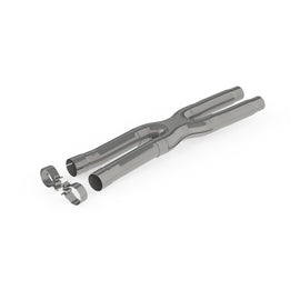 MBRP Armor Plus Series 2.5-inch Resonator Delete X-Pipe for 2015-2019 Ford Mustang GT
