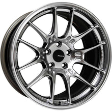 Load image into Gallery viewer, Enkei GTC02 18x8 Inch Hyper Silver Wheel with 5x114.3 Bolt Pattern and 35mm Offset