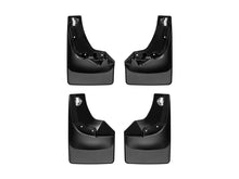 Load image into Gallery viewer, WeatherTech No-Drill DigitalFit MudFlap Kit Black for 2019-2020 Chevrolet Silverado 1500, Part Number WET110098-120098