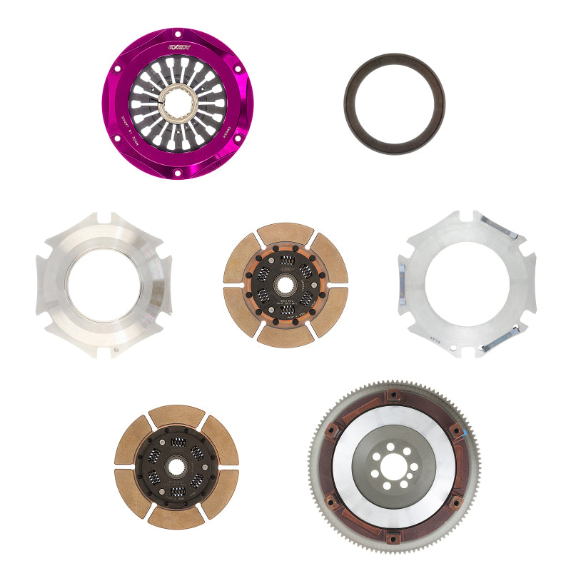 Exedy Hyper Twin Cerametallic Clutch Kit for Mitsubishi Lancer Evolution 2008-2015 - Part Number EXEMM062HD
