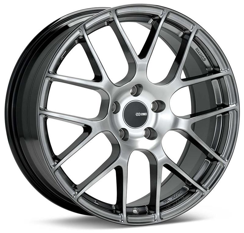 Enkei Raijin 19x8.5 Inch Hyper Silver Wheel with 35mm Offset and 5x114.3 Bolt Pattern