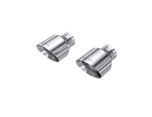 Load image into Gallery viewer, MBRP 15-23 Dodge Charger 5.7L/6.2L/6.4L T304 Stainless Steel Exhaust Tip – 3 inch ID, 5 inch OD, Angle Cut Dual Wall Design