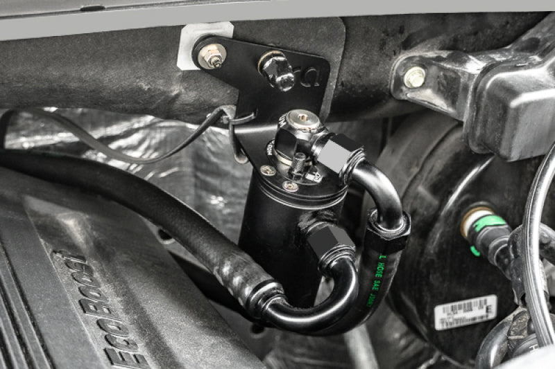 Radium Engineering PCV Catch Can Kit for 2015-2020 Ford F150 & Raptor EcoBoost - Fluid Lock Technology