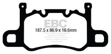 Load image into Gallery viewer, EBC Yellowstuff Rear Brake Pads for Porsche 911 (991) 2013-2017 * High-Performance Street and Track Use