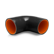 Load image into Gallery viewer, Mishimoto 4-inch 90 Degree Silicone Coupler - Black