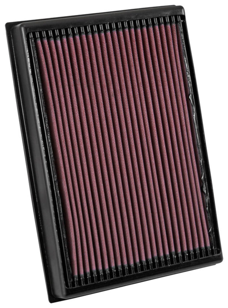 K&N Engineering 33-5048 High-Flow Reusable Air Filter for Nissan Titan XD 2016-2017 V8-5.0L