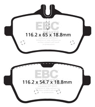 Load image into Gallery viewer, EBC Redstuff Ceramic Low Dust Rear Brake Pads for Mercedes-Benz S550 and SL550 - Part Number ebcdp32180c
