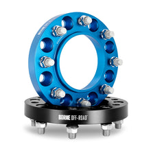 Load image into Gallery viewer, Mishimoto Hub-Centric Wheel Spacers 8x165.1, 25 mm, M14x1.5, Black - BNWS-006-250BK