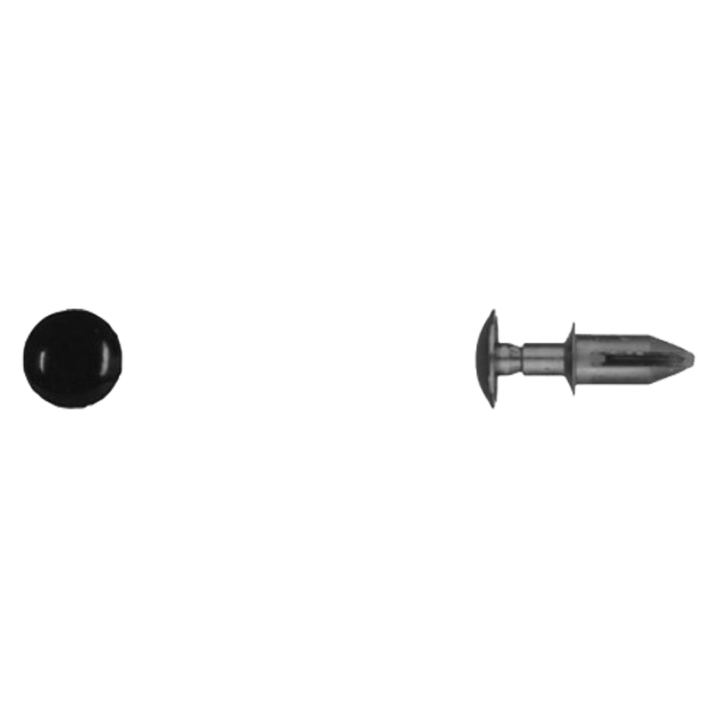 Black Nylon Tail Light Ret5mm Hole Size 15/32" Stem Lgth