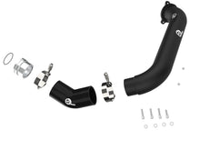 Load image into Gallery viewer, aFe BladeRunner Black 2-3/4in Aluminum Charge Pipe for Toyota GR Supra (A90) 2021-2024