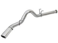 Load image into Gallery viewer, aFe ATLAS 5-inch DPF-Back Alum Steel Exhaust System with Polished Tip for 2017-2022 Ford F-250 and F-350 Diesel Trucks V8-6.7L (td)