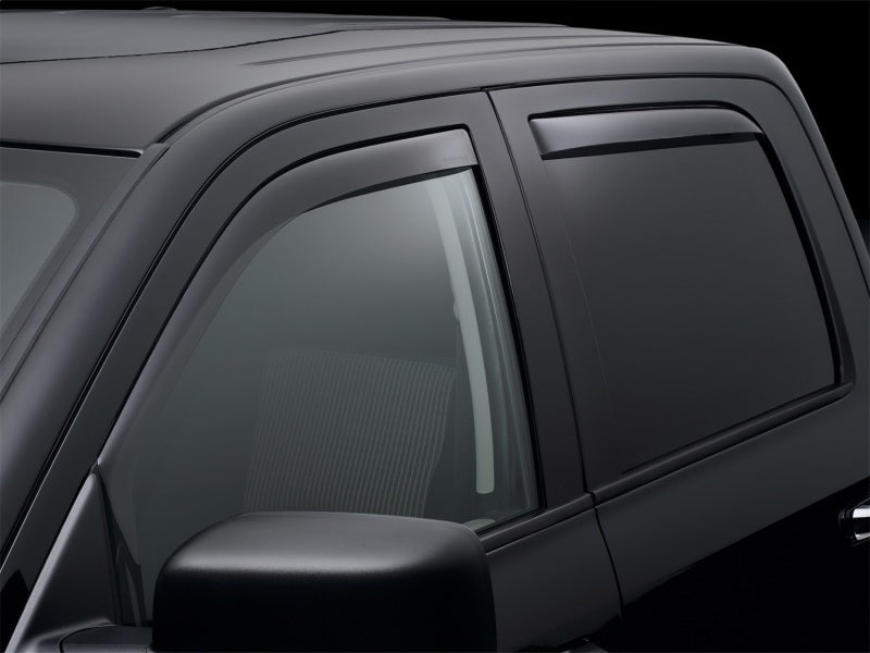 WeatherTech Part Number WET82503 Dark Smoke Side Window Deflectors for Dodge Ram 1500 (2009-2013)