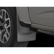 Load image into Gallery viewer, WeatherTech DigitalFit No-Drill MudFlaps for 2015-2016 Chevrolet Colorado and GMC Canyon - Black