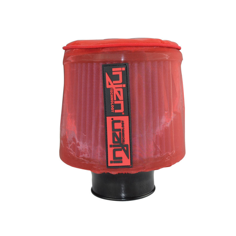 Injen Red Hydroshield for 6-inch Base Air Filters – Protects Injen X-1012, X-1013, X-1014, and X-1056