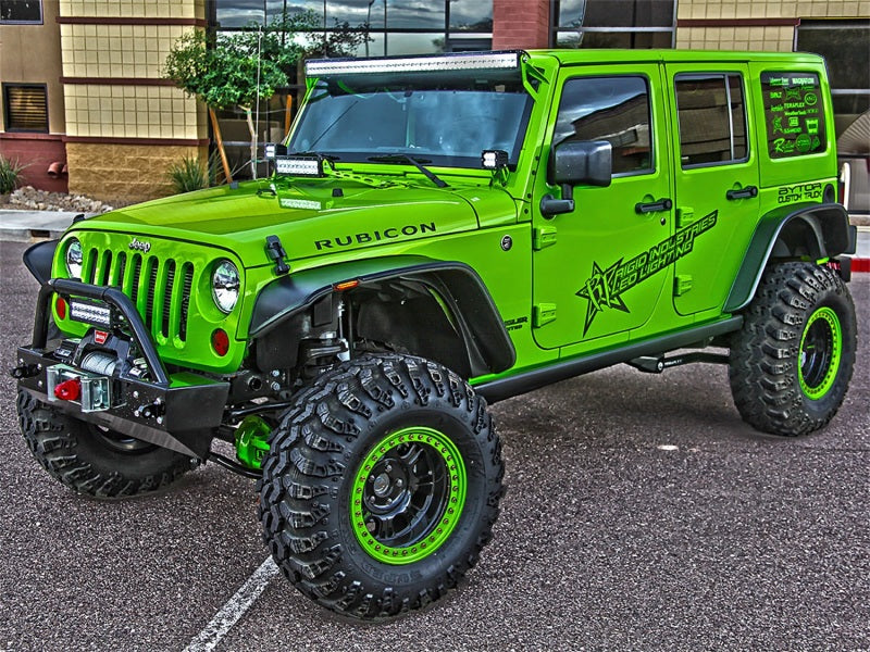 Rigid Industries Jeep JK A-Pillar Mount Kit for D-Series and Radiance LED Lights