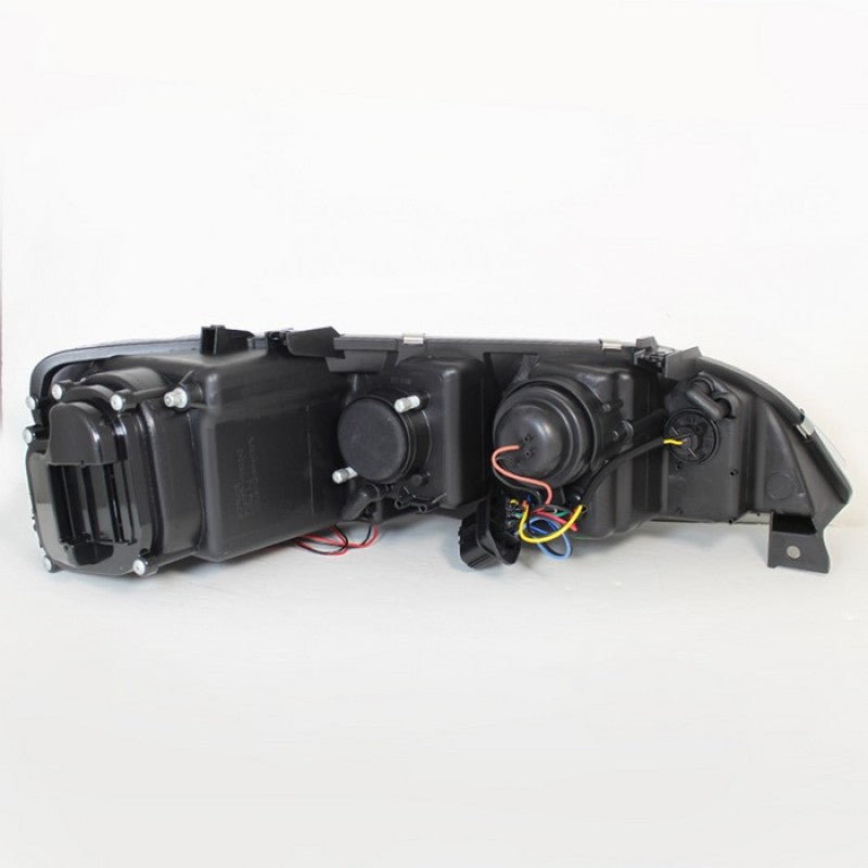 Spyder Mazda 6 2003-2005 Halo LED Projector Headlights with Fog Lights * Smoke Finish