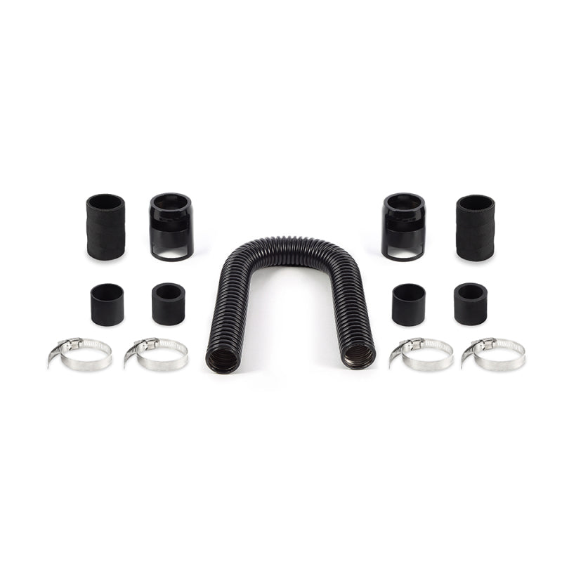 Mishimoto 24-inch Flexible Stainless-Steel Radiator Hose Kit - Black Finish