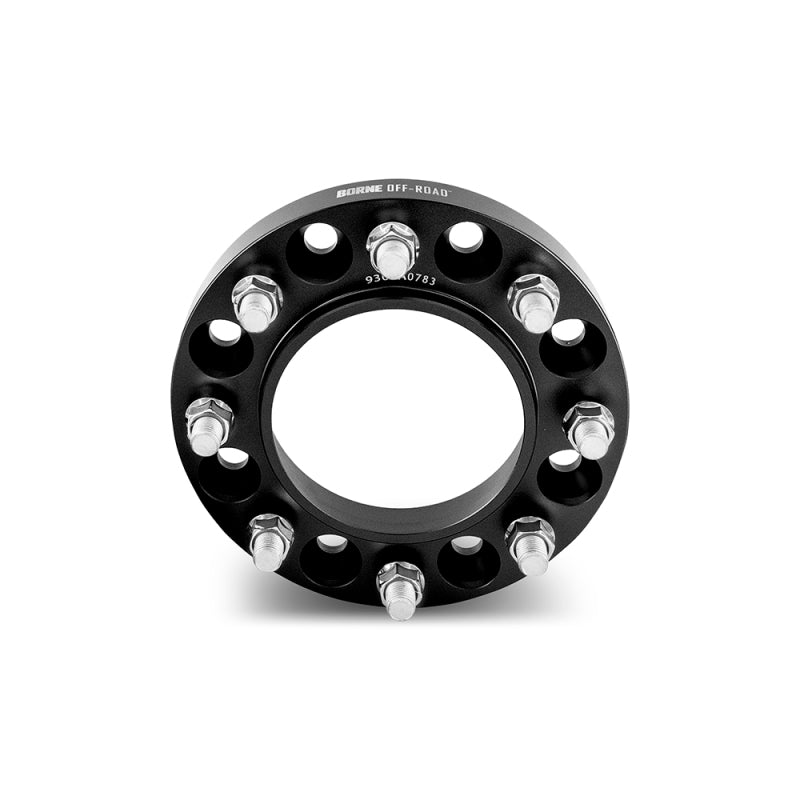 Mishimoto 25mm Hub-Centric Wheel Spacers, 8x170 Bolt Pattern, M14x1.5, 125mm Center Bore - Black, misBNWS-002-250BK