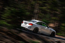 Load image into Gallery viewer, MBRP Armor Pro Series 3-Inch T304 Stainless Steel Resonator-Back Exhaust System with Quad Carbon Fiber Tips for BMW M2 (2019-2021)