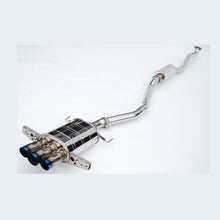 Load image into Gallery viewer, Invidia Q300 Triple Titanium Tip Cat-Back Exhaust for 2017+ Honda Civic SI Hatchback